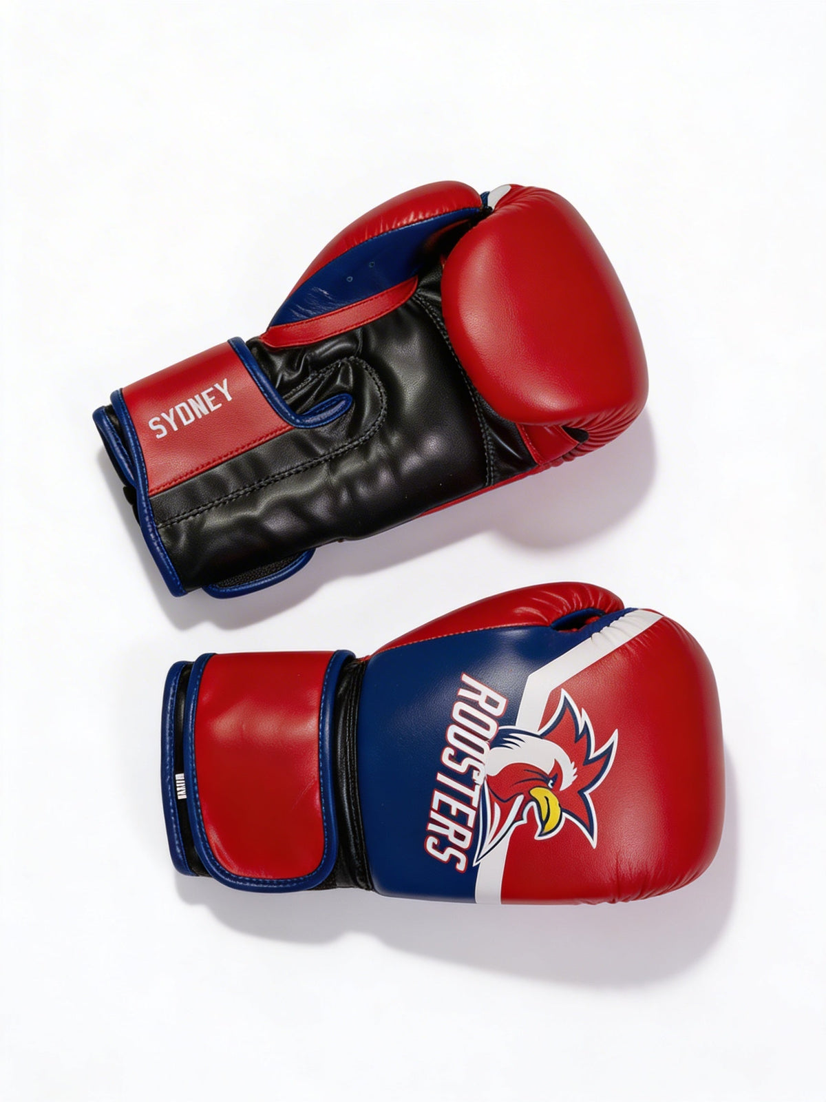 Zett Roosters Edition boxing gloves, back view