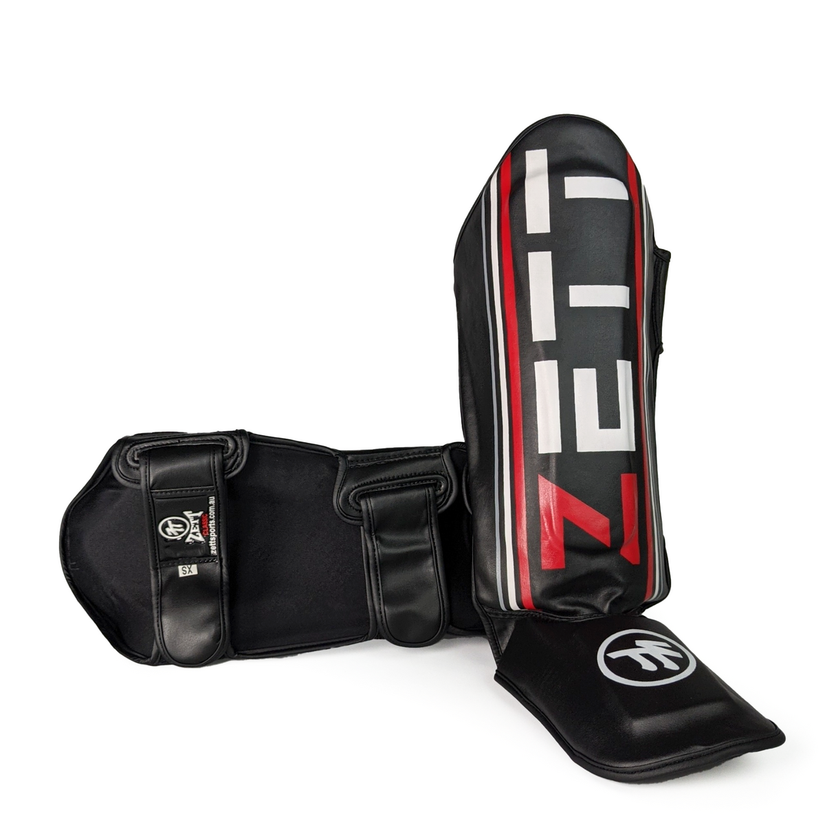 Zett MMA Classic V2 shin instep, front view