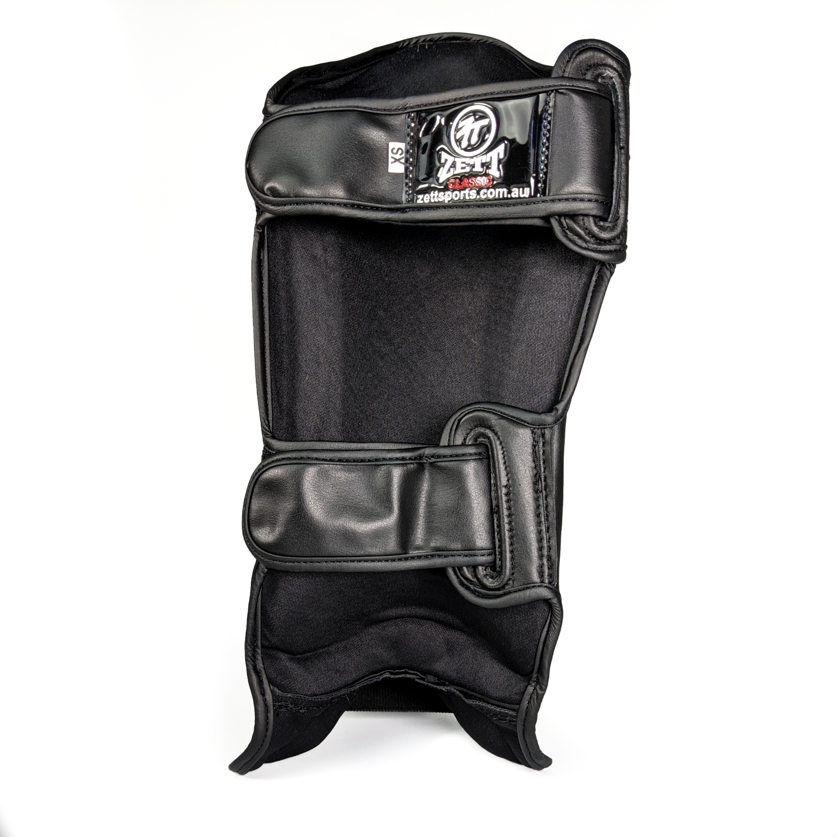 Zett MMA Classic V2 shin instep, back view