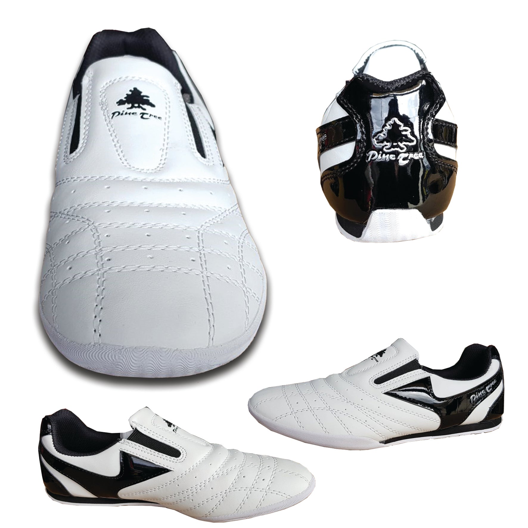Zett Taekwondo Pine Tree shoes, pair