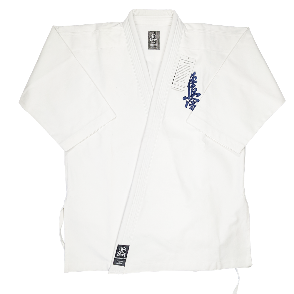 Zett Kyokushin karate uniform, front view