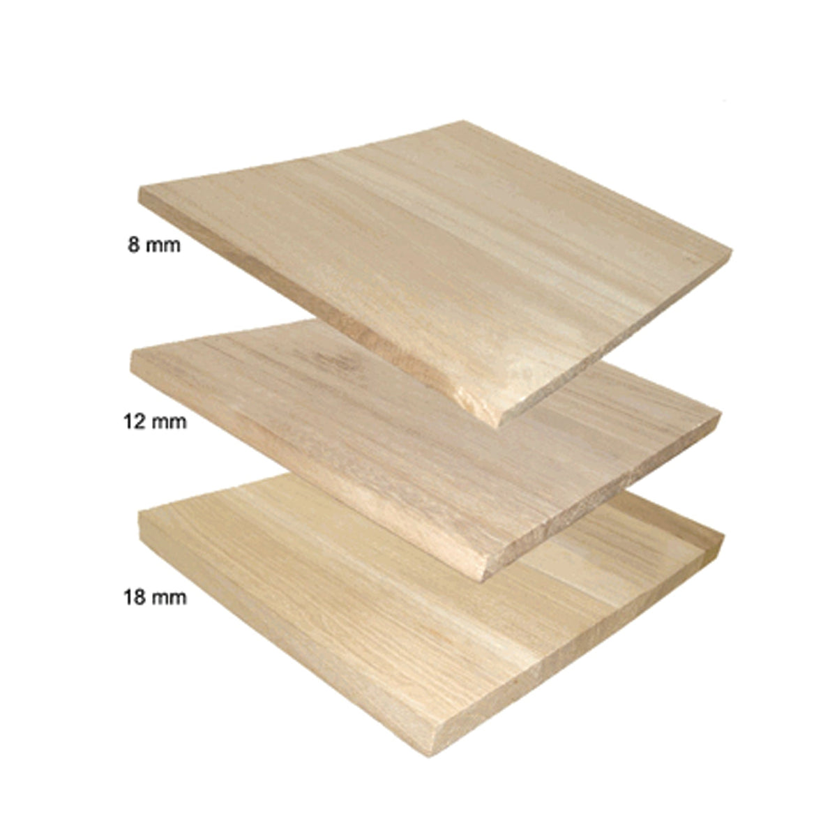 Zett wooden breaking boards for karate and taekwondo