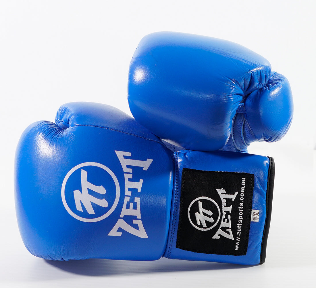 Zett Lace-Up Fighter boxing gloves, pair